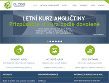 Tablet Screenshot of globis.cz
